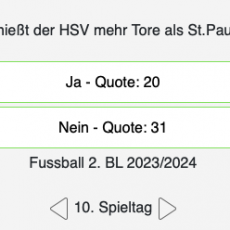 Der Tipp zum 10. Spieltag in Liga 2: Schießt der HSV mehr Tore als St. Pauli?