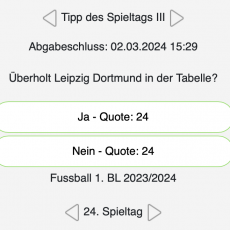 Der Tipp zum 24. Spieltag in Liga 1: Überholt Leipzig Dortmund in der Tabelle?