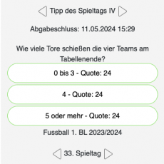 Der Tipp zum 33. Spieltag in Liga 1: Wie viele Tore schießen die letzten Vier?